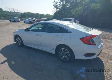2018 Honda Civic Ex from USA, damaged, VIN 2HGFC2F70JH547320